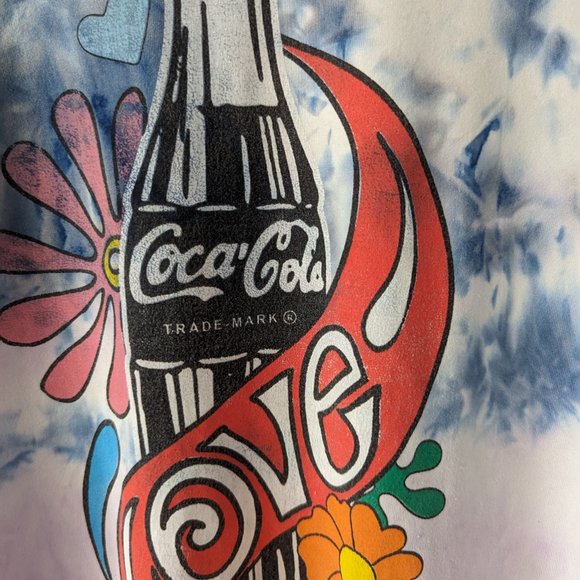 Coca-Cola Tie-Dye Shirt - women - small - Picture 4 of 4